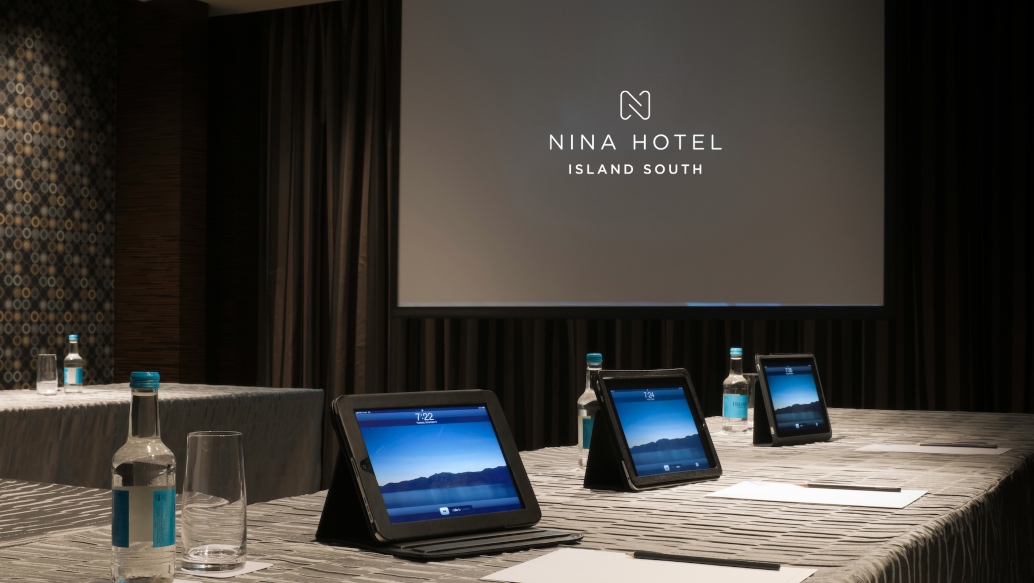 Fully equipped meeting room for different occasions at Nina Hotel Island South