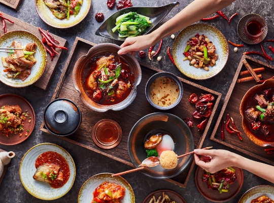 Nina Hospitality Dining Sichuan Lab a la carte menu